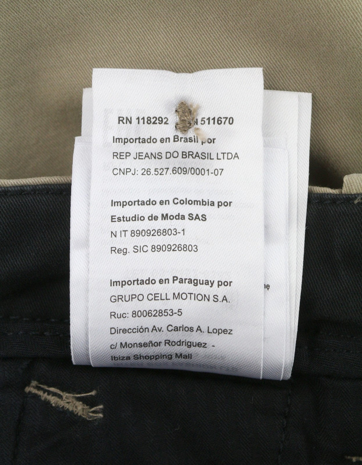 Brown Cotton Trousers