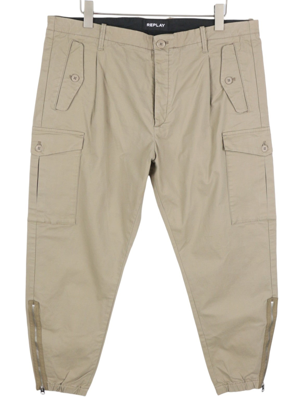 Brown Cotton Trousers
