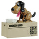 Dog Piggy Bank Robotic Coin Munching Toy Money Box Brown - Black