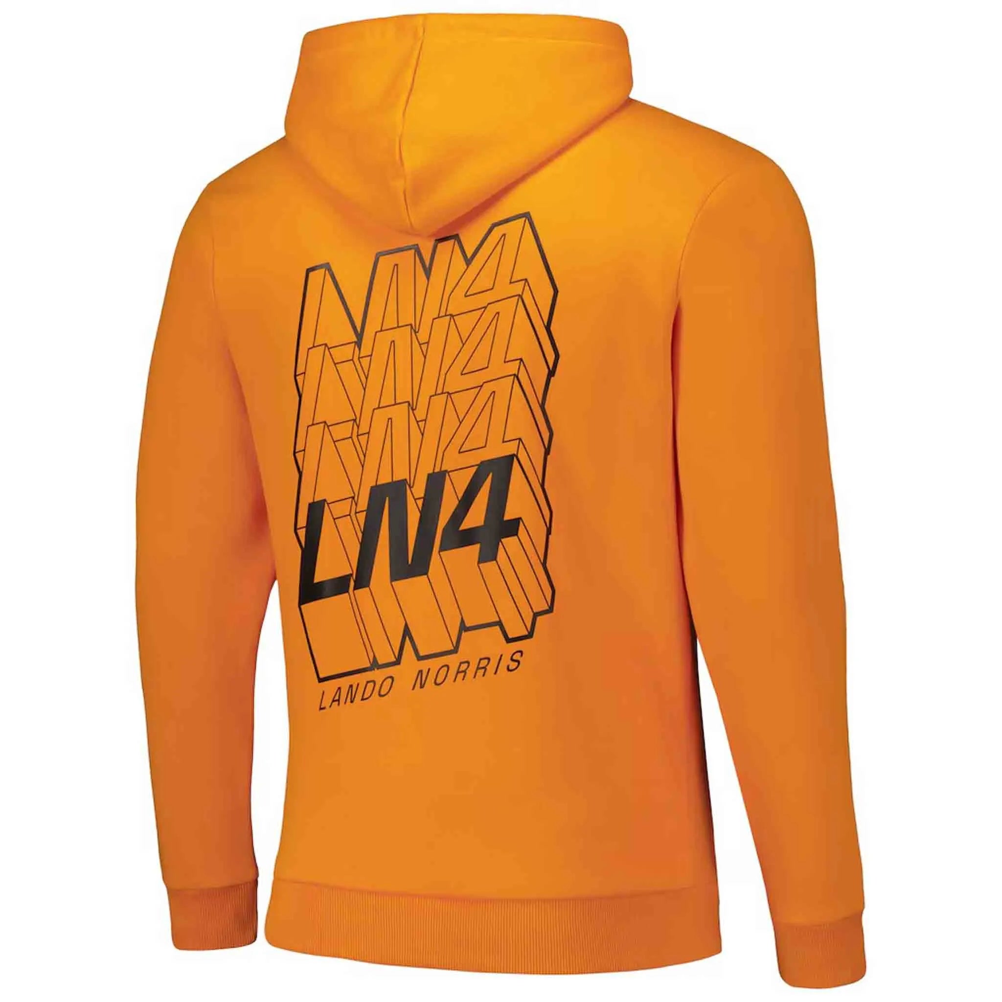 Bluza dziecięca Mclaren Jr Fw Ln Driver Hoodie Pomarańczowo Pomarańczowa