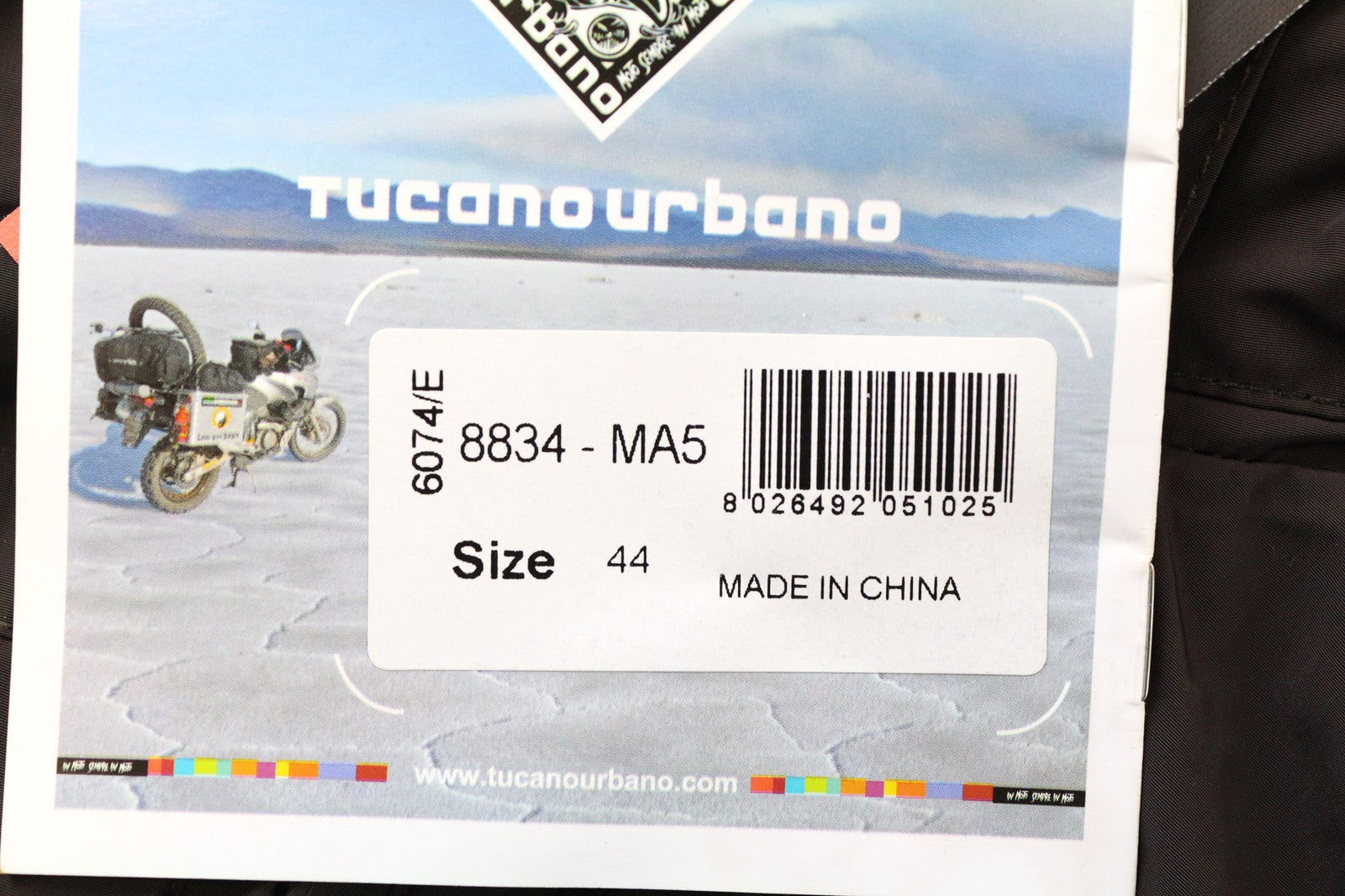Tucano Urbano Wsp Damska kurtka damska Brązowa wodoodporna odzież motocyklowa z kapturem