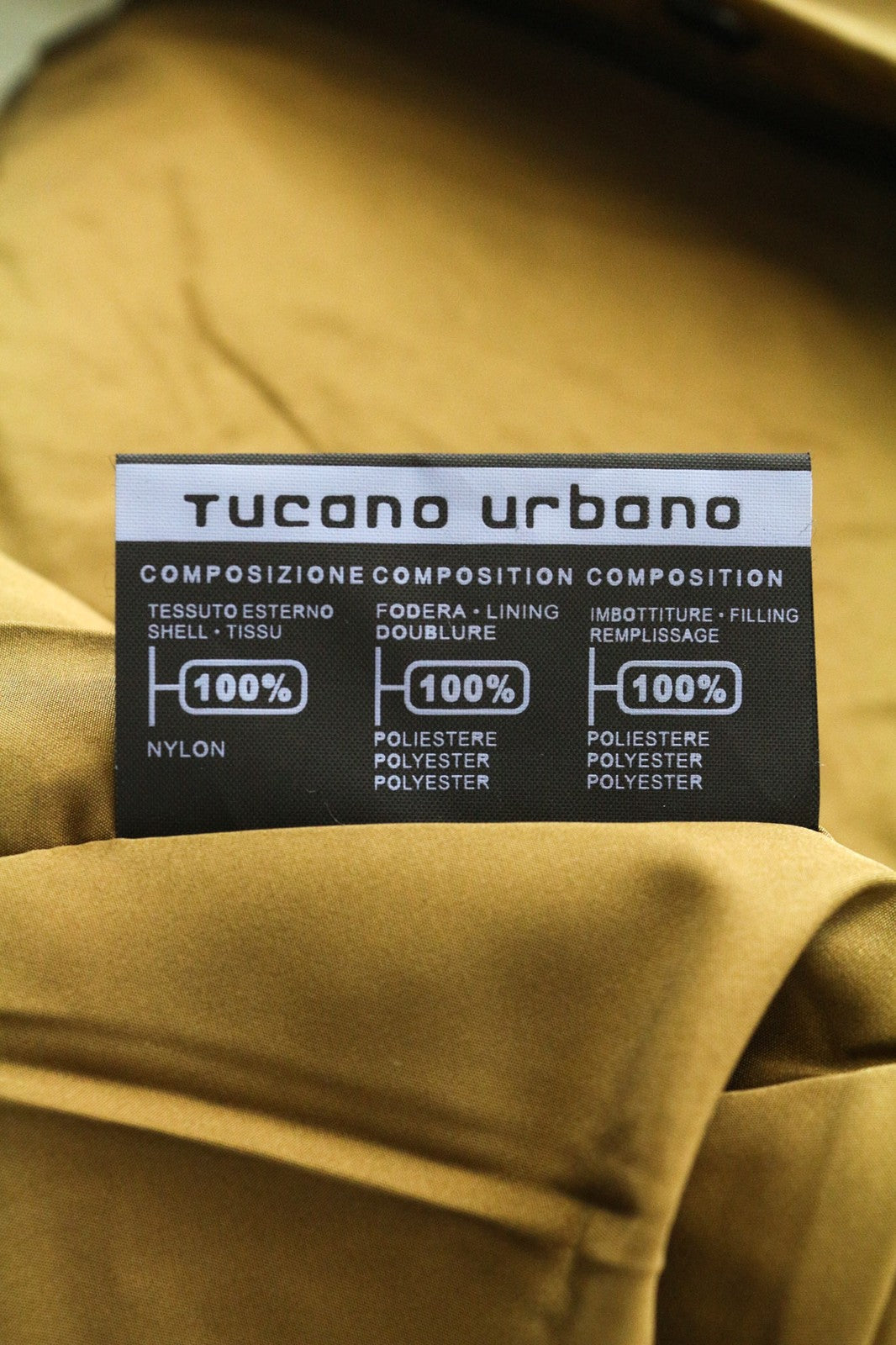 Tucano Urbano Lori Dame Jakkebrun Moto Vindtæt Snap Collared frakke