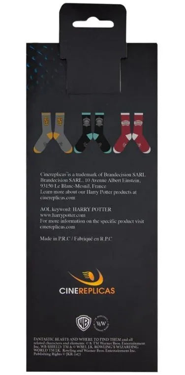 Ponožky Harry Potter Newt Scamander 3-balenie Mix - 37-42