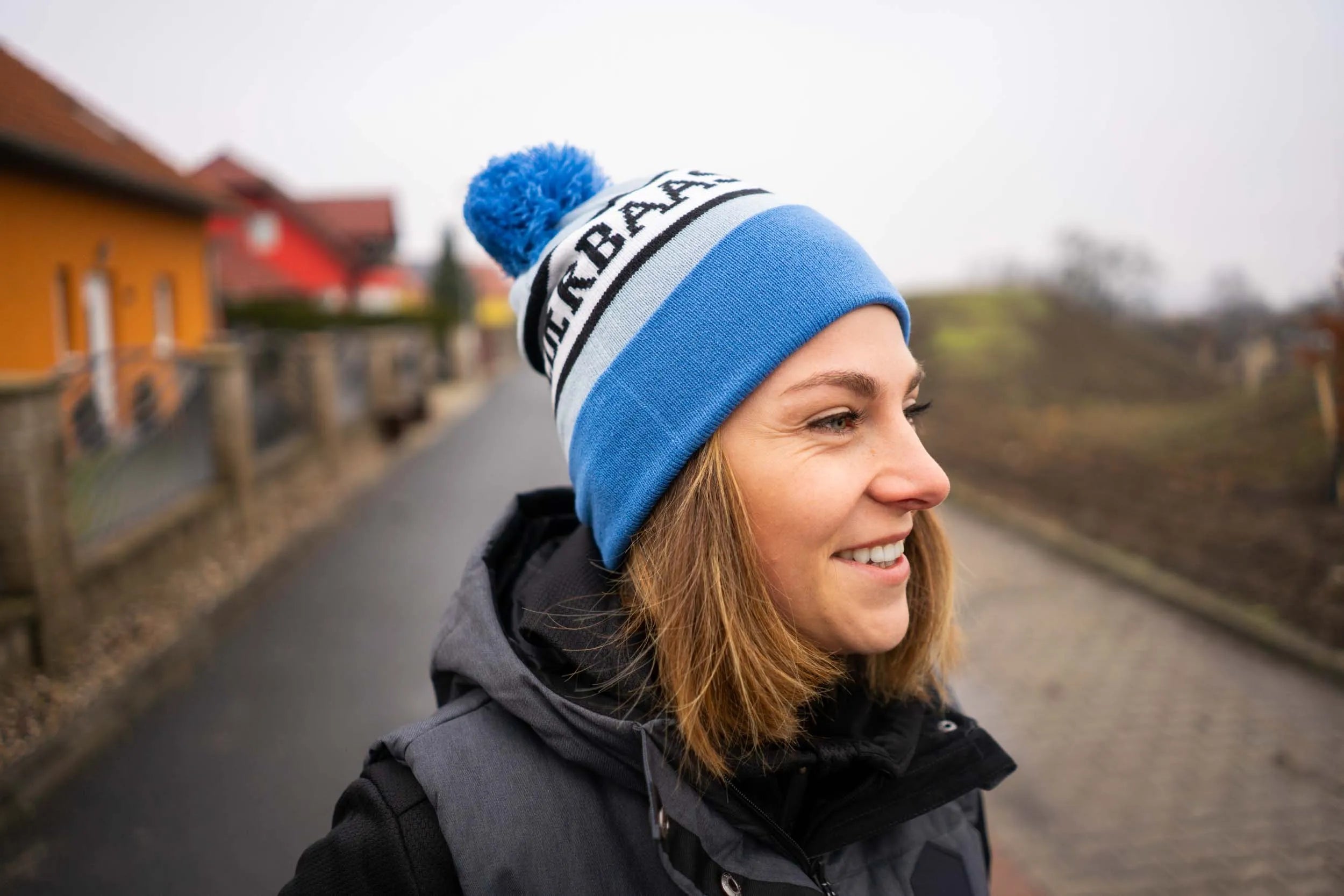 Pălărie de iarnă Poederbaas Freeride Beanie Unisex Albastru-albastru cobalt
