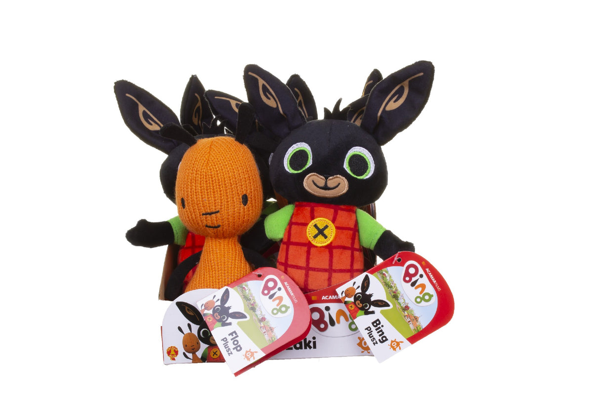 Bing Flop And Hoppity Plush Asst.