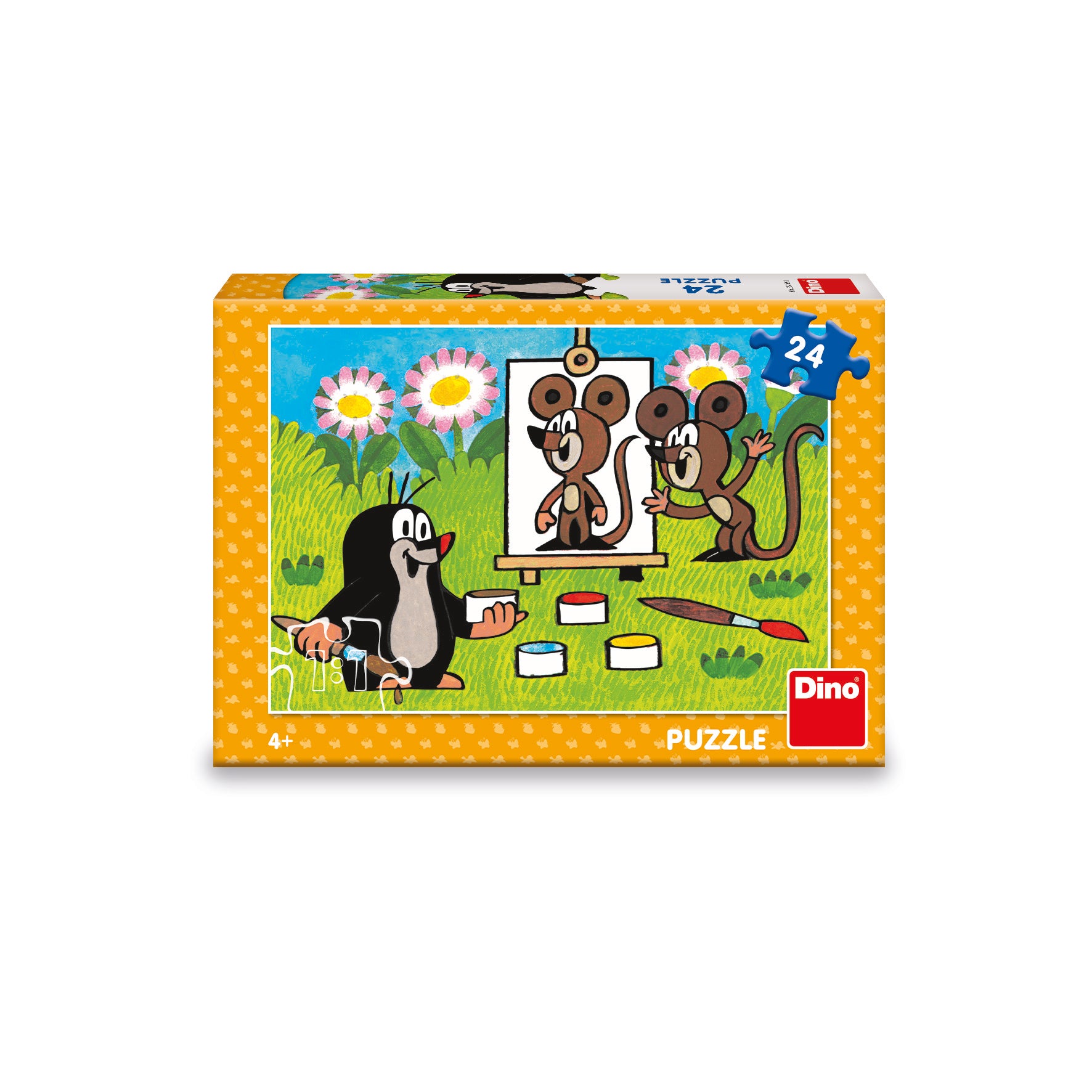 Little Mole Painter 24 Puzzle