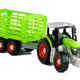 Assembly Tractor With Opened Trailer 43 Cm