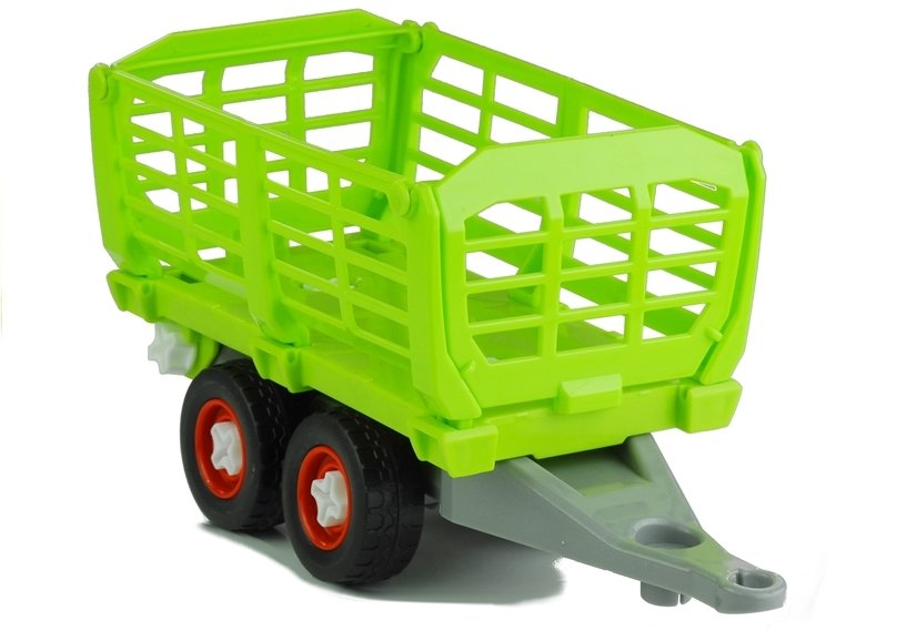 Assembly Tractor With Opened Trailer 43 Cm