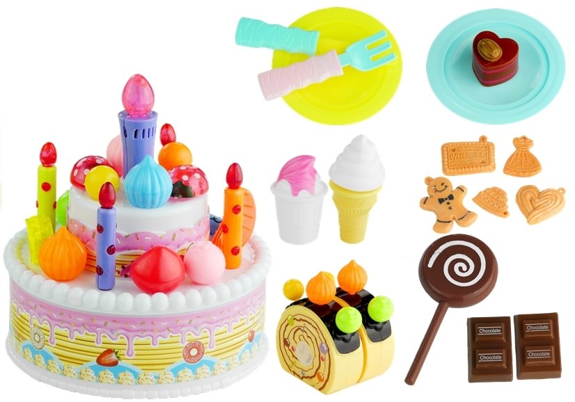 Birthday Service Birthday Cake Cookies Candles Ice Cream