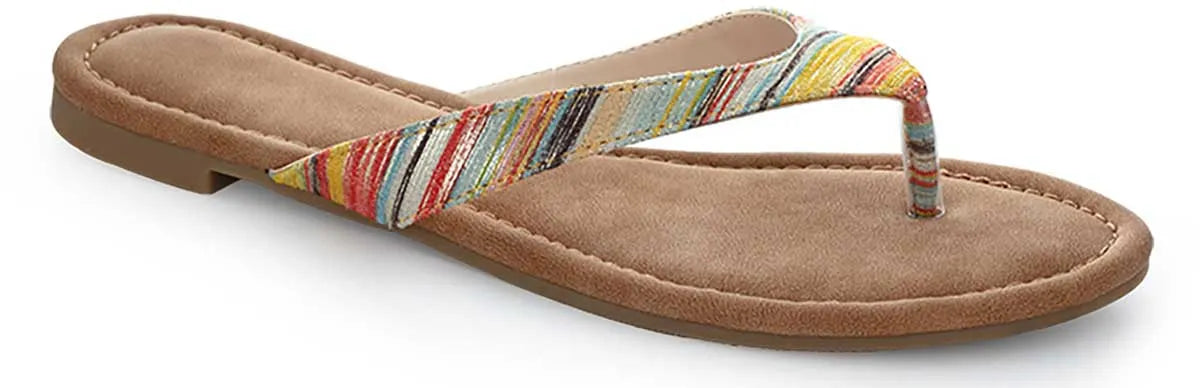Women's Flip Flops Loap Herba Brown