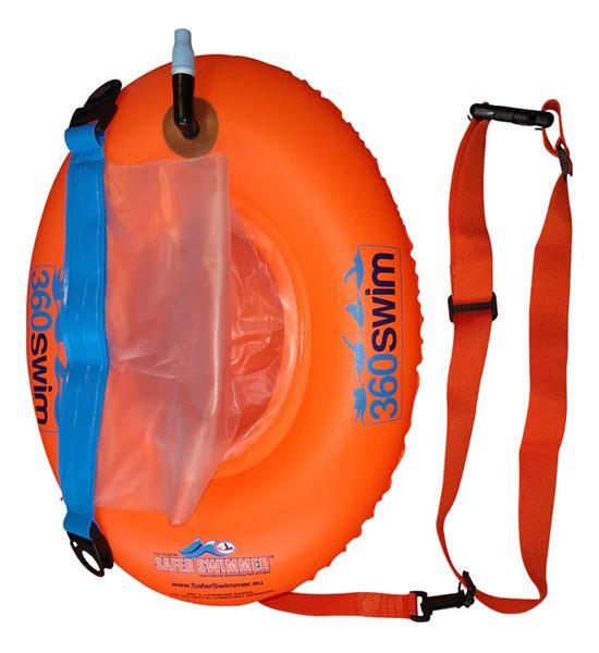 360swim™ Grab Bag Donut Swim Buoy | Orange