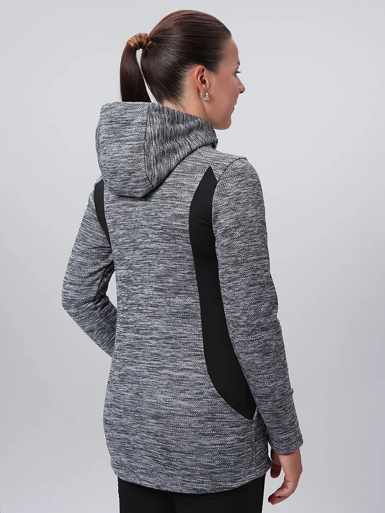 Pull de sport femme boucle galima gris xs