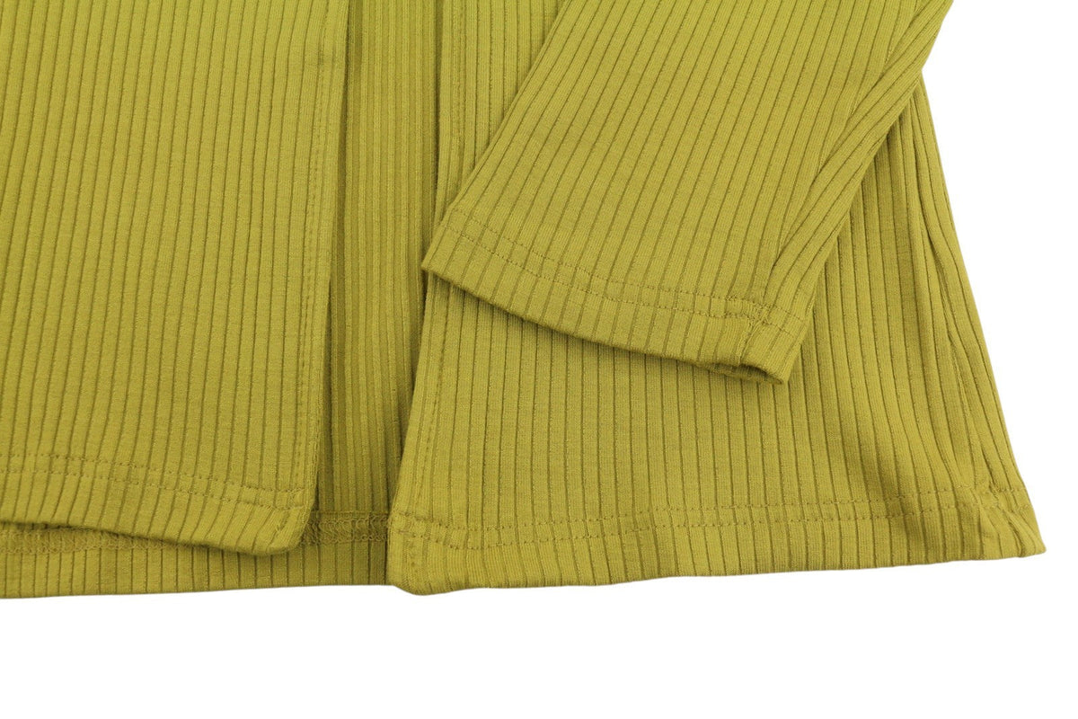 Vestido de viscosa amarillo