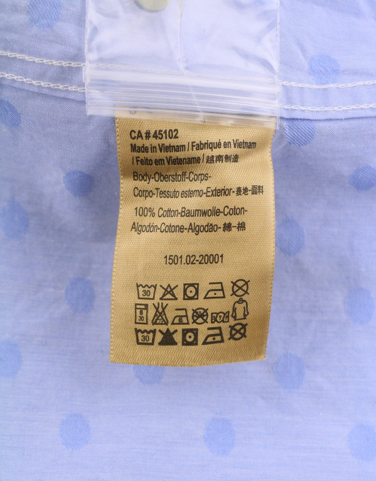 Blue Cotton Shirt