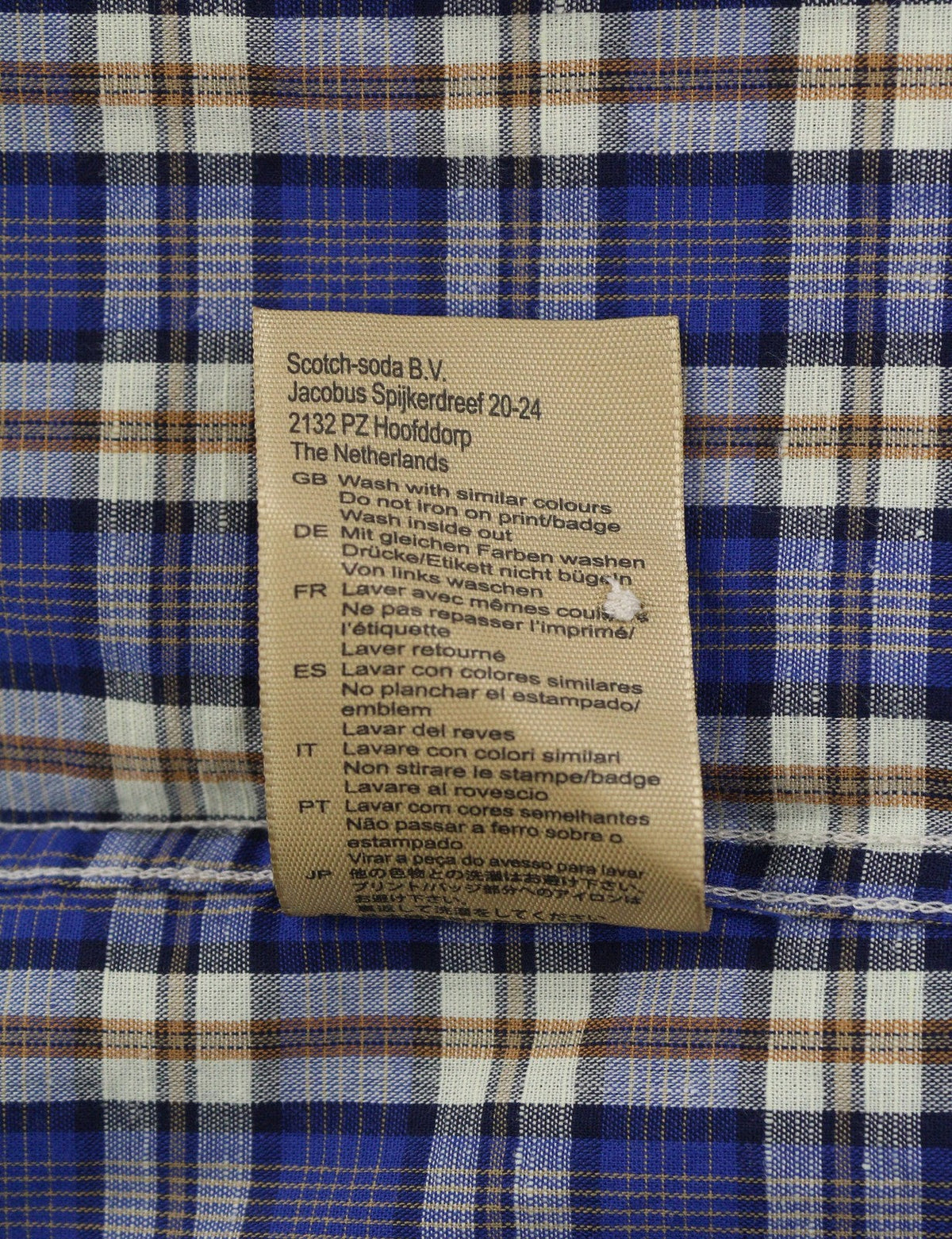 Blue Cotton Shirt