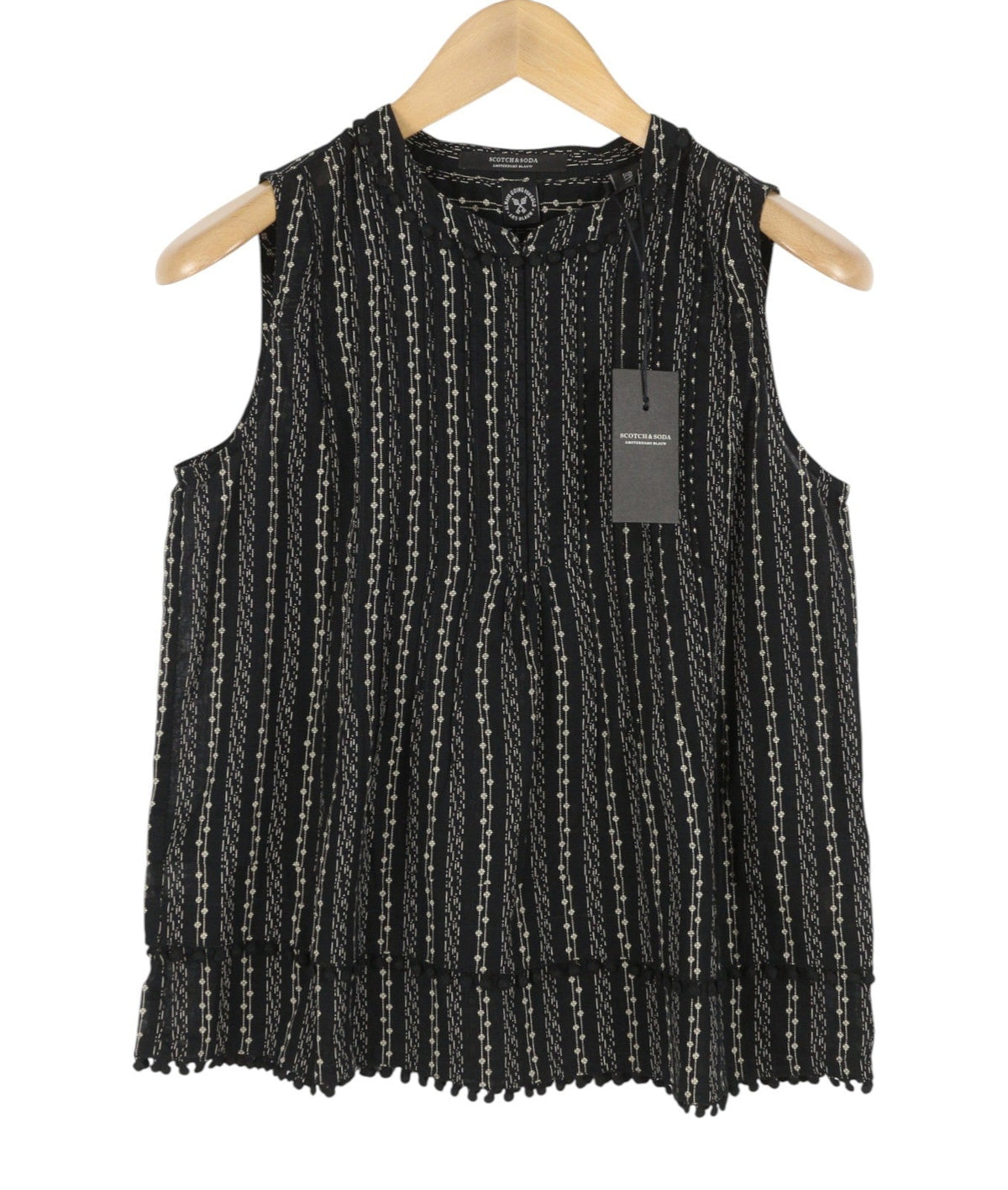 Black Cotton T-shirt