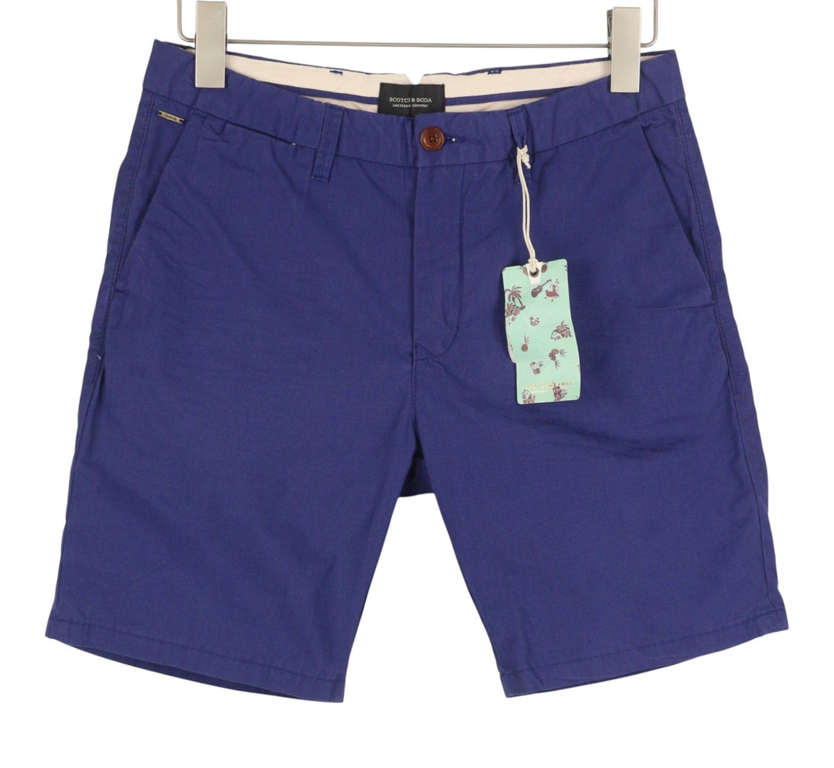 Siniset puuvillashortsit
