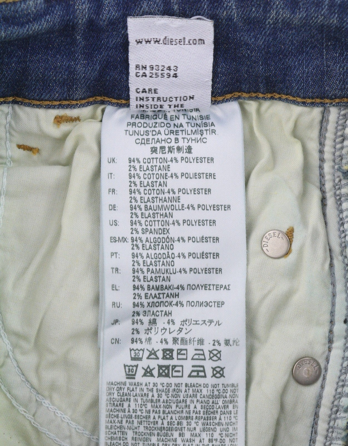 Jeans Slandy-high 085az