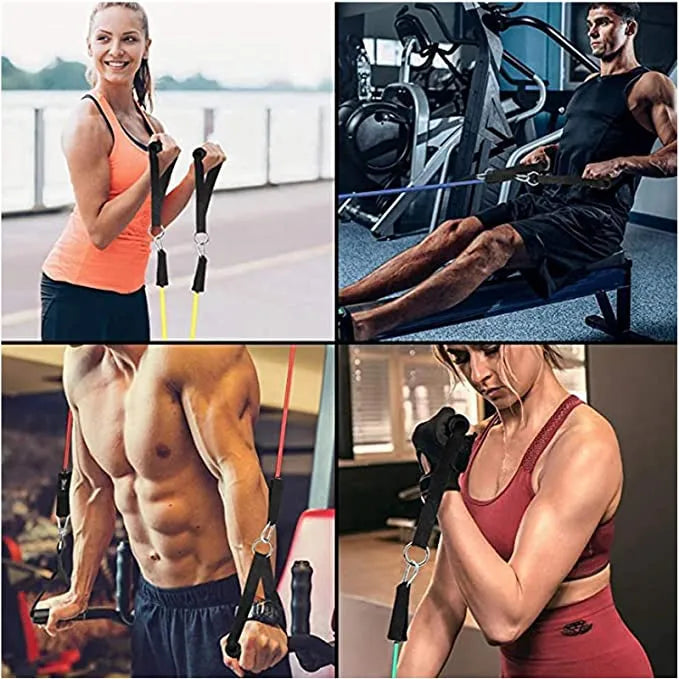 Sraith de 5 bhanda rubair neart le láimhseáil meascán greentreen