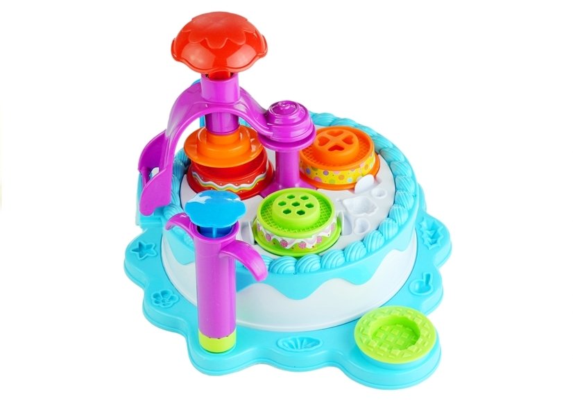 Color Clay Diy Birthday Party Cake House