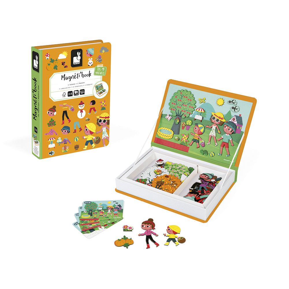 Janod Magnetic Book Magnetibook Seasons