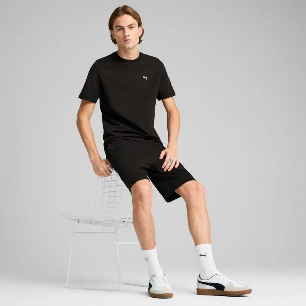 Pánské černé tričko Puma Ess Elevated