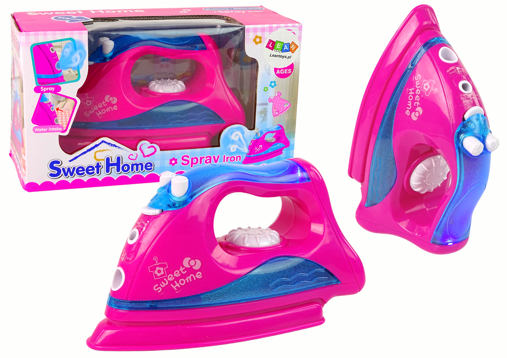 Pink Spray Iron Water Intake For Clothes