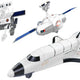Space Plane Solar Power 3 In 1 Moon Exploring Fleet Diy Creative
