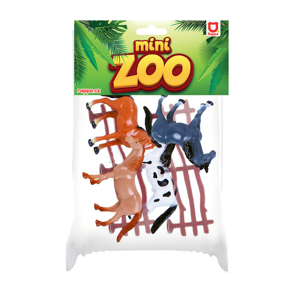 The Horses With Corral 4 Pieces