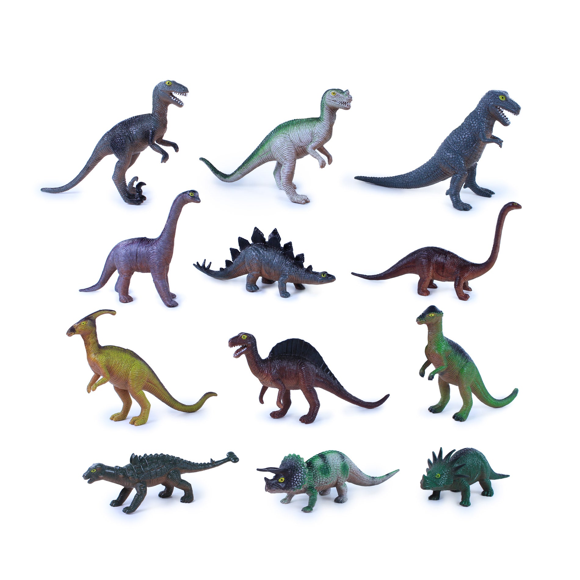 The Dinosaur 21 Cm 12 Types
