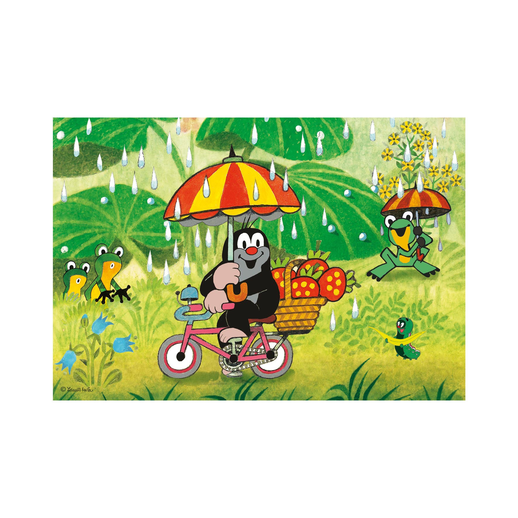 Little Mole´s Day 2x48 Puzzle