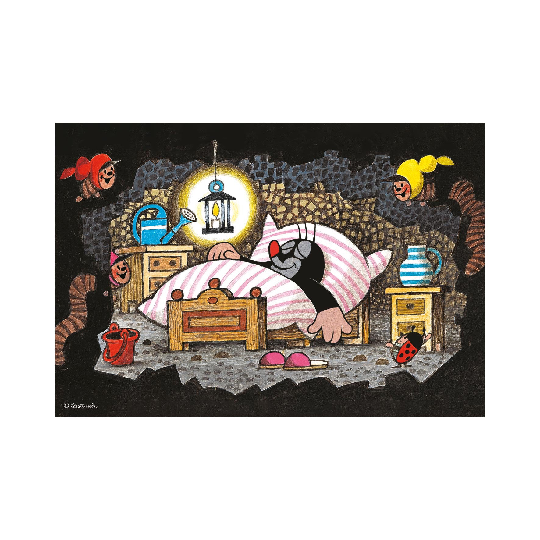 Little Mole´s Day 2x48 Puzzle