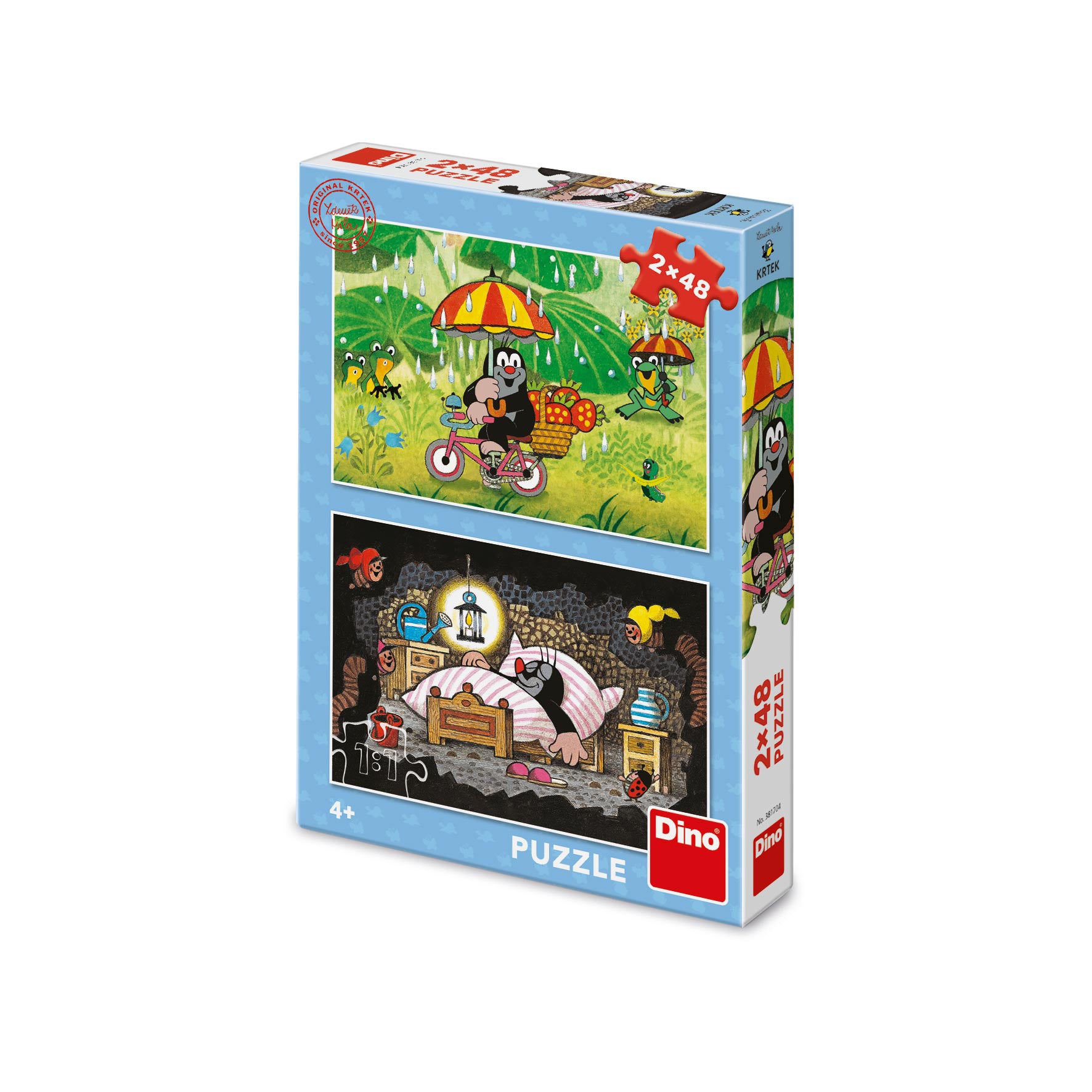 Little Mole´s Day 2x48 Puzzle