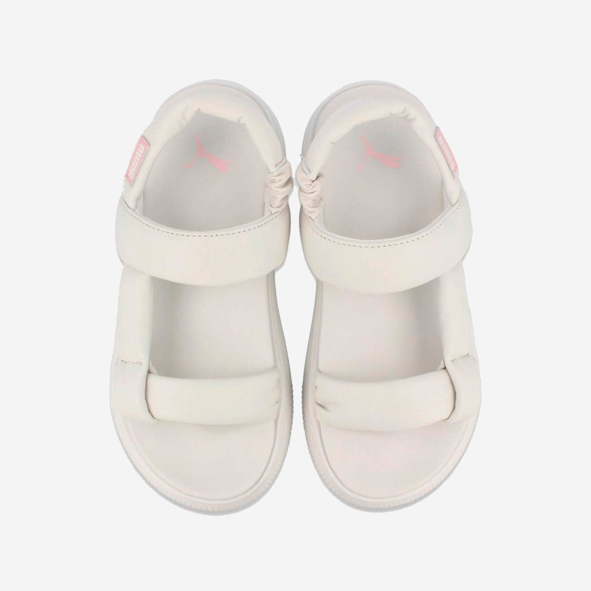 Puma Mayu Summer Cloud Nimbus sandalen natuurlijk leer