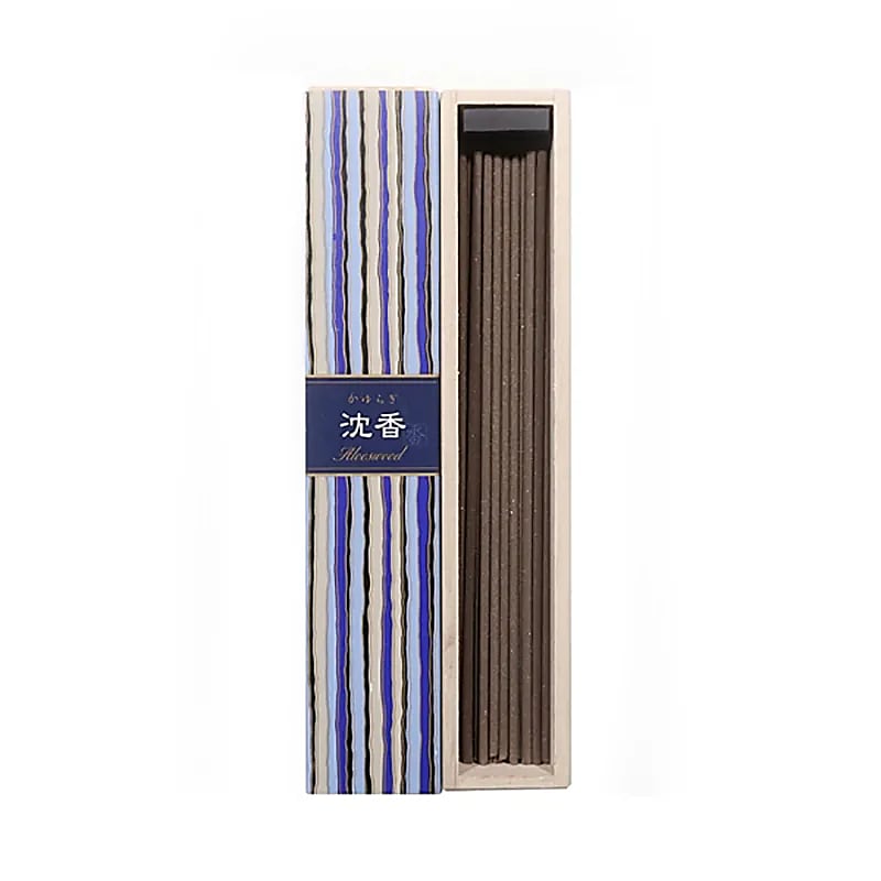 Incenso Kayuragi Legno di Aloe - 40 G; 14 cm