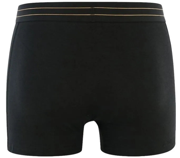 dornálaithe cr7 fir cristiano ronaldo boxershort 5-pacáiste dubh-ór dubh m