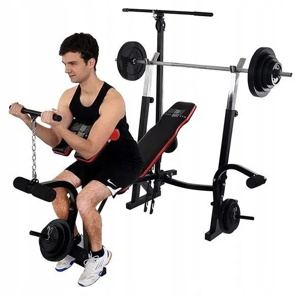 Weight Bench 7v1 Christopeit Sport® Weight Bench Power Xl Black