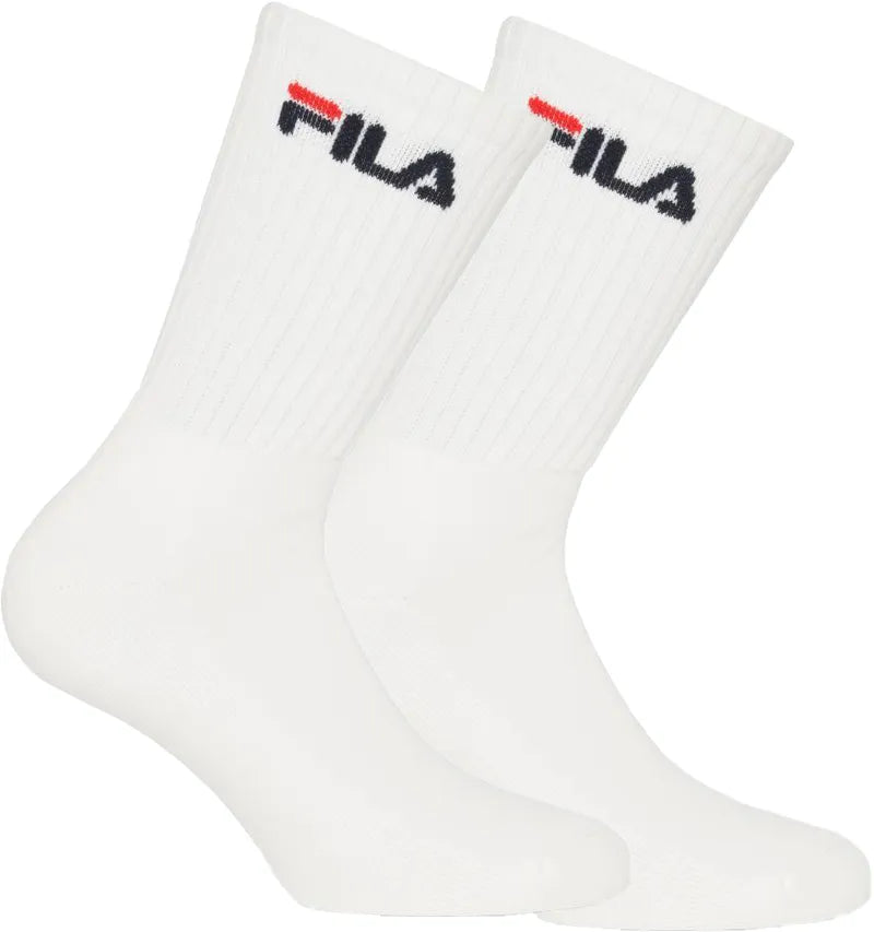 Fila Socken 2er-Pack Top Qualität Weiß 43-46