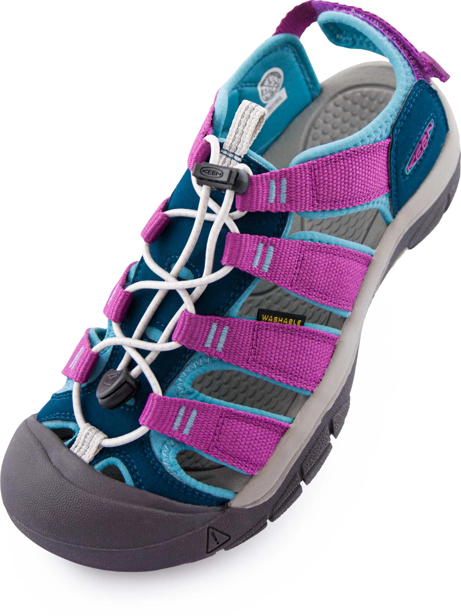 Keen jr newport boundless legion blue/willowherb purple 35