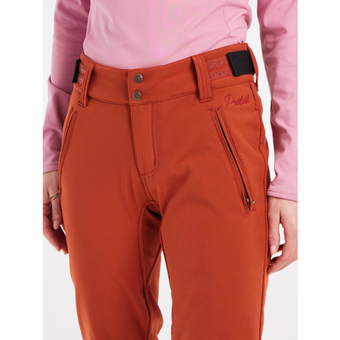 Protestowe spodnie softshell damskie