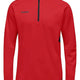 Hummel Tech Move Half Zip Sweatshirt för män Röd