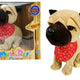 Interactive Dog On A Leash Barks Wags Tail Sensors