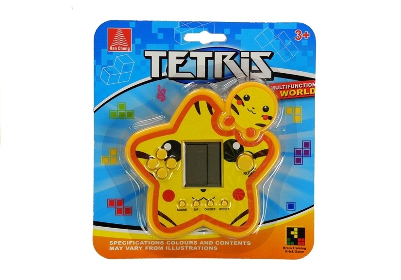 Electronic Game Tetris Star Yellow