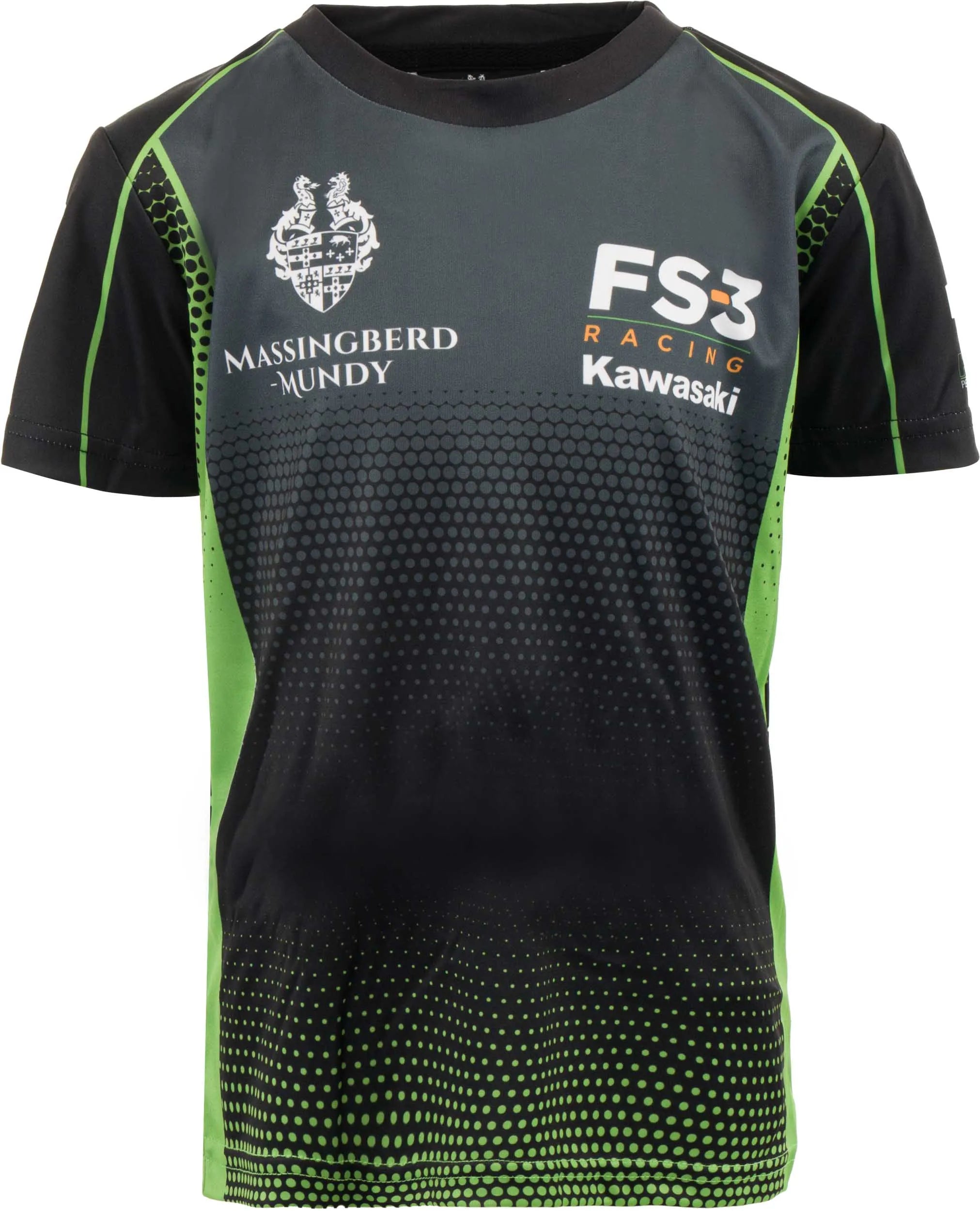 Páistí Kawasaki ar fud na t-léinte dubh 164-170