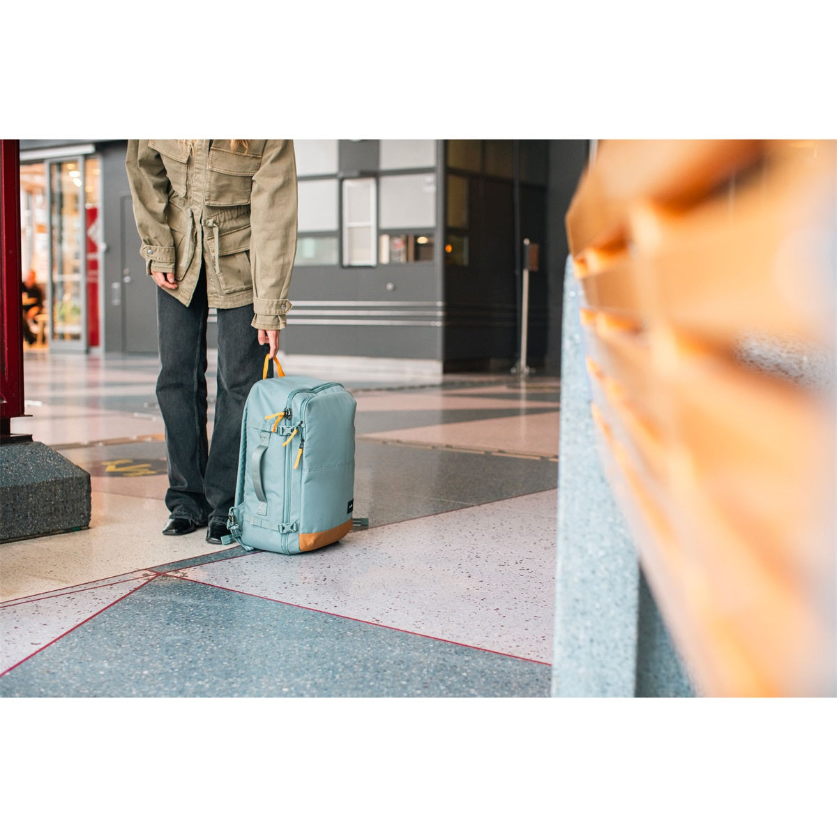 Pacsafe Go Carry-on Backpack 34 L Fresh Mint