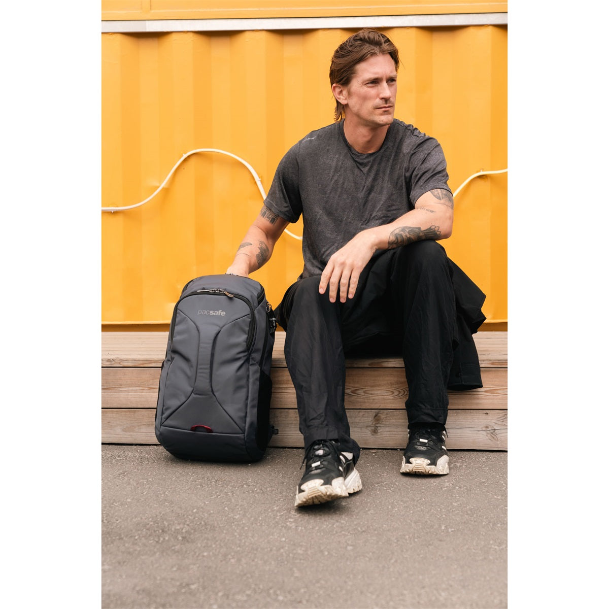 Pacsafe Exp 28l Backpack Slate