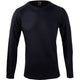 Point6 Мъжки мериносови обувки Mid Baselayer Crew Black