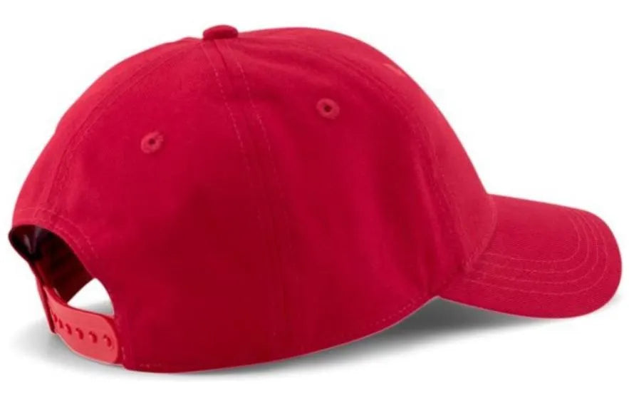 Czeska czapka piłkarska Puma w kolorze czerwonym