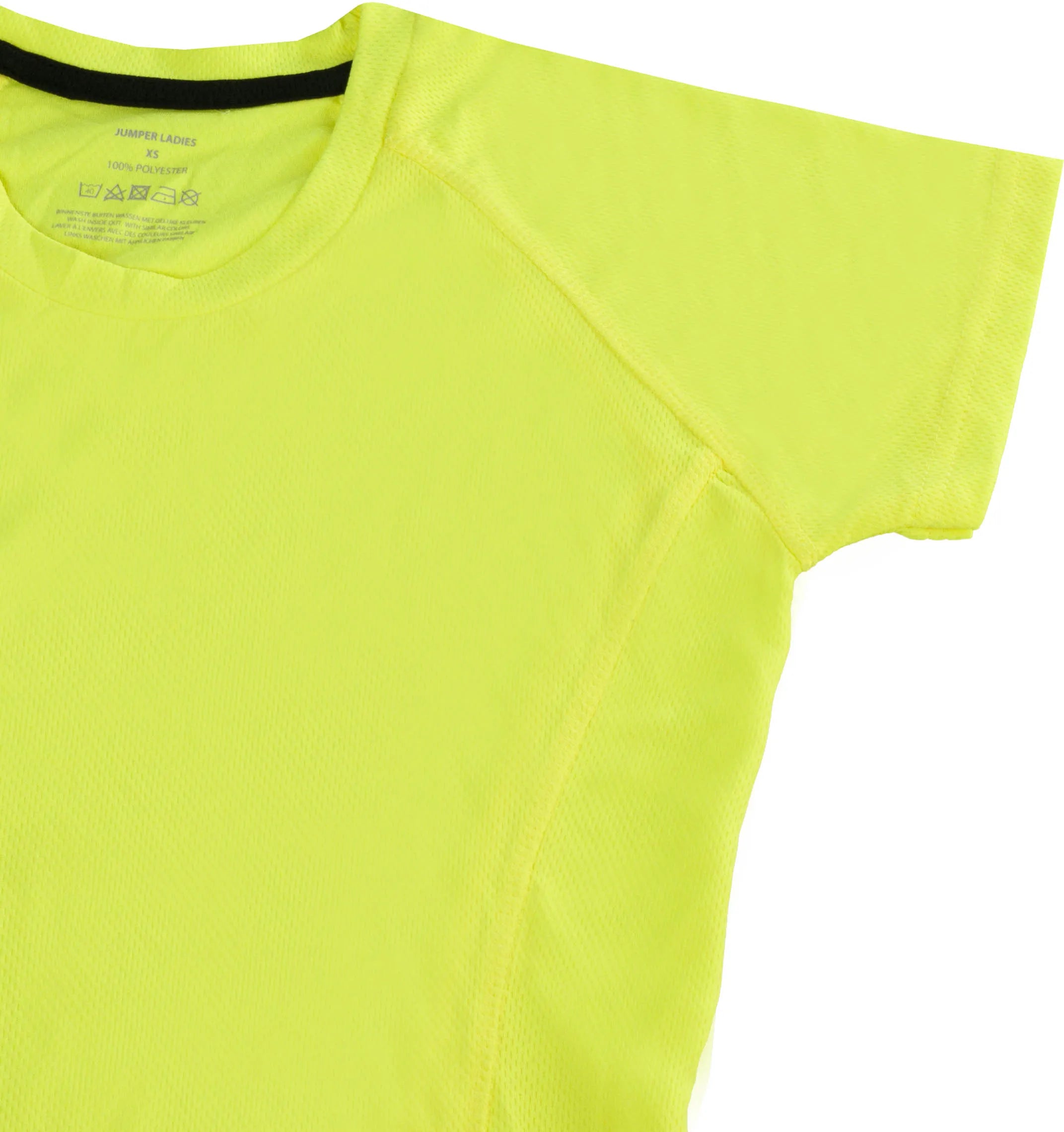 Sports T-shirt Jumper Ladies Yellow 2xl