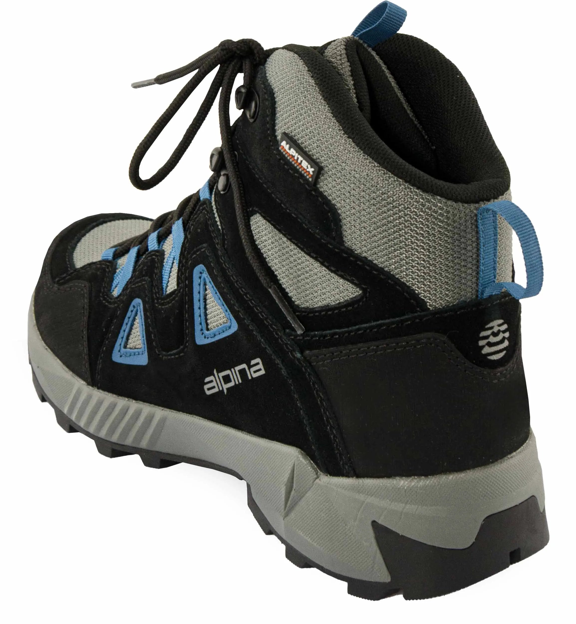 Férfi Trekking Cipők Alpina Tracker Mid Blue